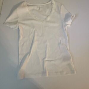 No Boundaries White Short Sleeve Tee